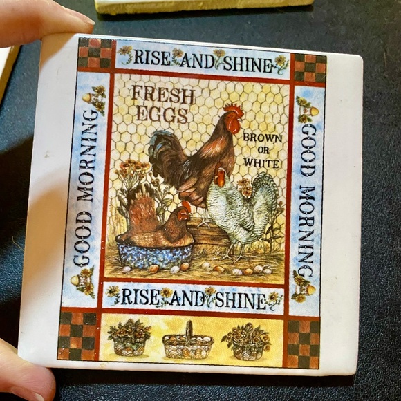 πLamosa Mexico Farm Animal Tiles - set of 4π₯ - Picture 2 of 9